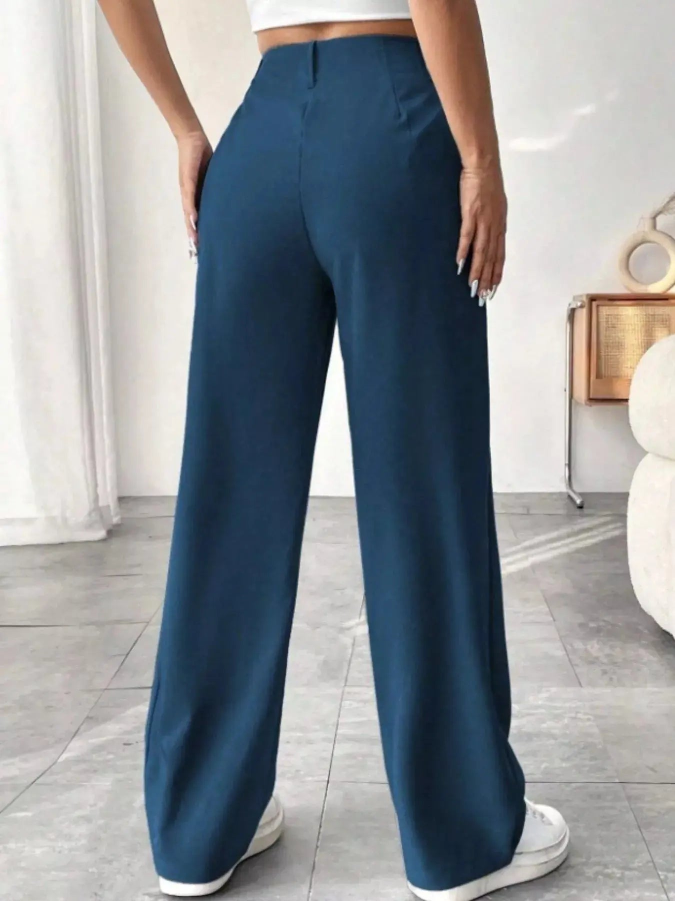 Wide Leg Pleated Pants  Style Ratio