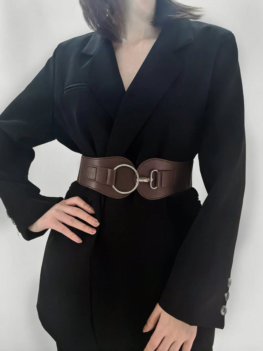 PU Elastic Wide Belt  Style Ratio