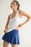 MONO B Slim Fit Scoop Neck Tank  Style Ratio