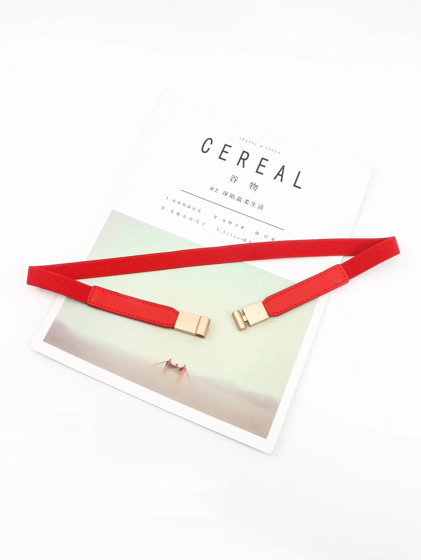 PU Elastic Skinny Belt  Style Ratio