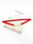 PU Elastic Skinny Belt  Style Ratio