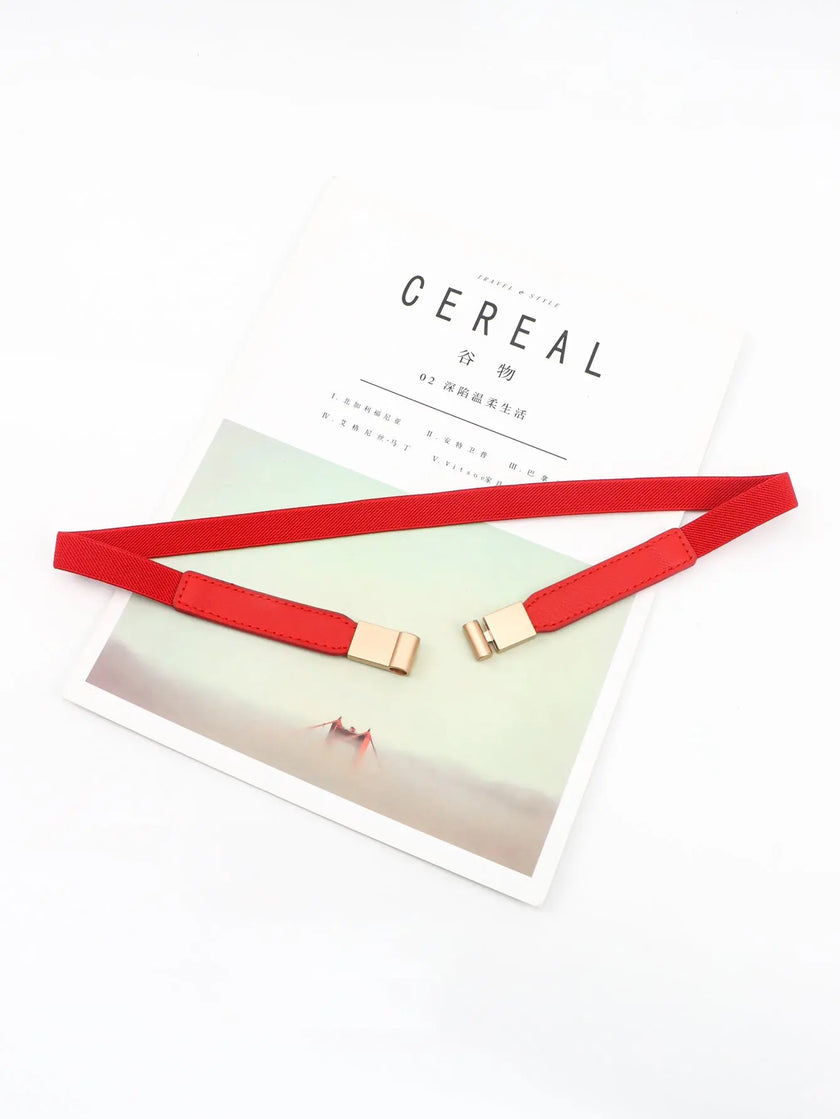 PU Elastic Skinny Belt  Style Ratio
