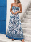 Floral Print Strapless Maxi Dress  Style Ratio