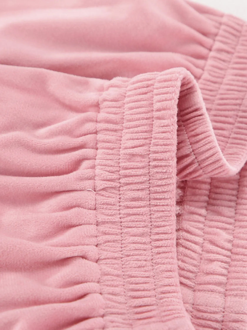 Quarter Zip Long Sleeve Top and Pants Loungewear  Style Ratio