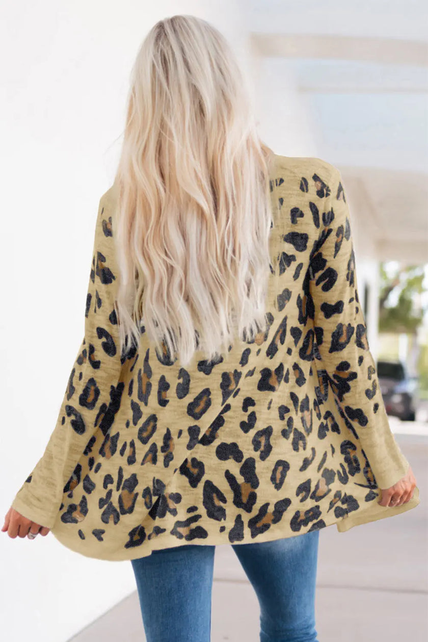 Printed Long Sleeve Cardigan  Style Ratio