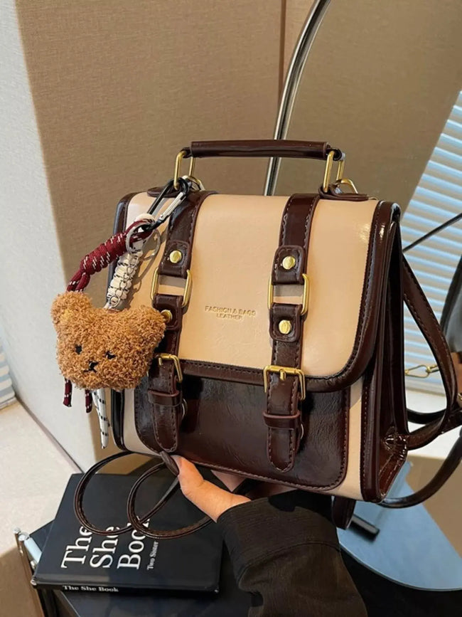 Buckle Flap Backpack Bag  Style Ratio