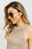 Metal-Plastic Hybrid Full Rim Sunglasses  Style Ratio