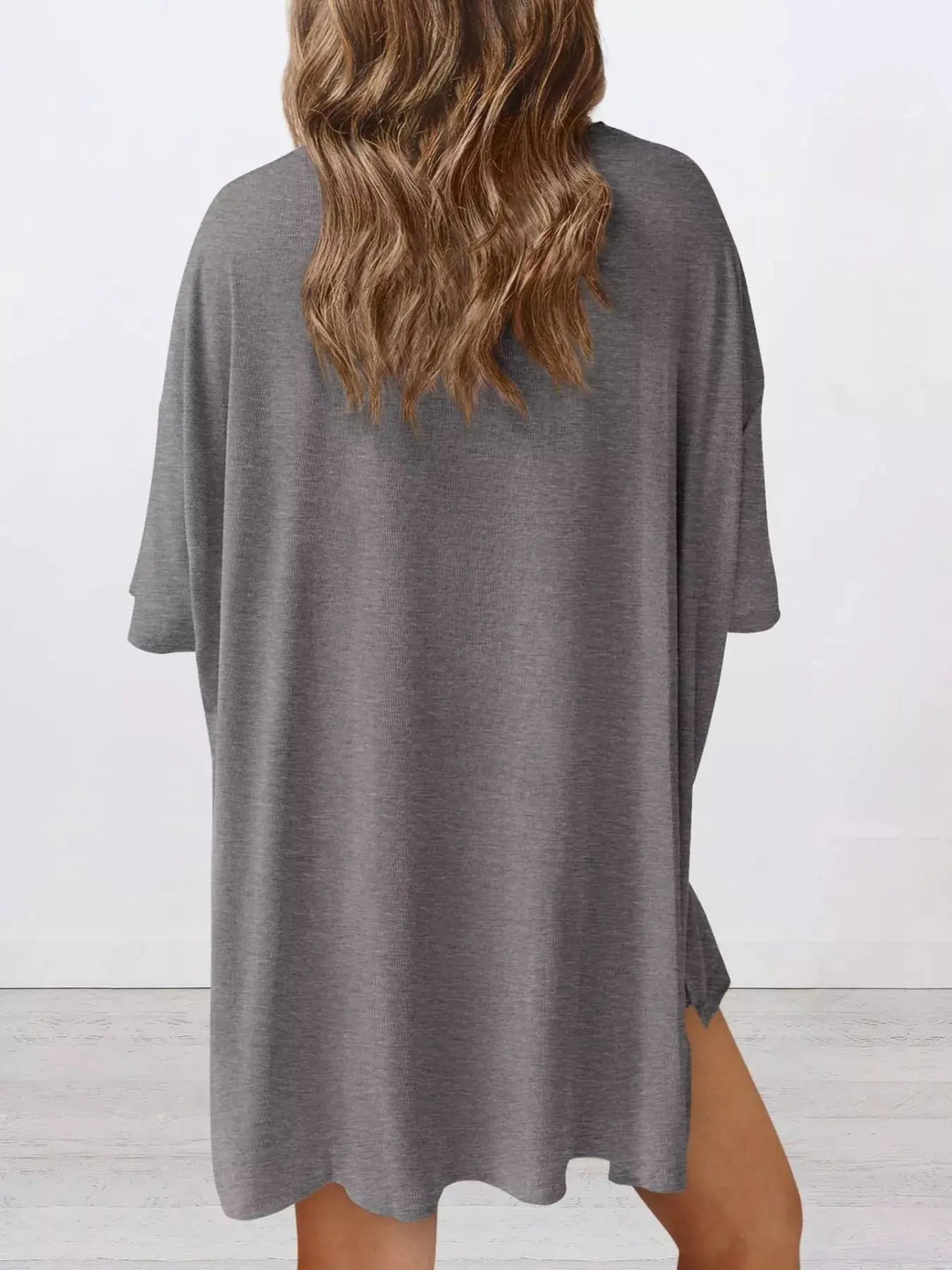 Full Size Relaxed Fit Top and Shorts Two-Piece Set  Style Ratio