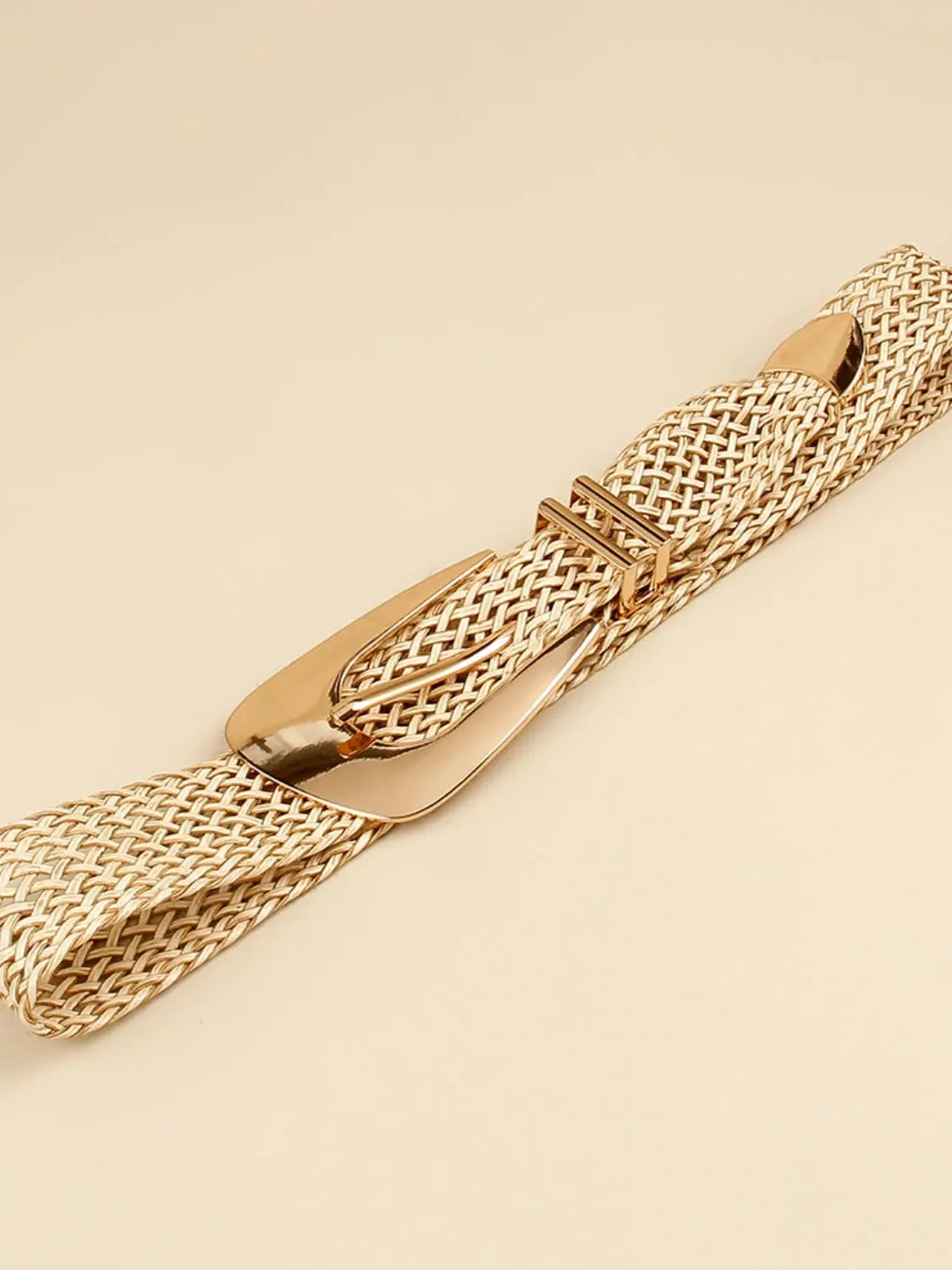 Irregular Buckle Braid Belt  Style Ratio