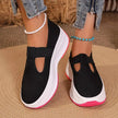 Round Toe Platform Slip-Ons  Style Ratio
