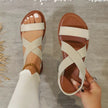 Open Toe Crisscross Sandals  Style Ratio