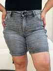 Judy Blue Full Size High Waist Washed Denim Shorts  Style Ratio