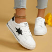 Star Round Toe Lace Up Sneakers  Style Ratio
