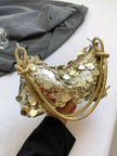 Sequin Embellished Shoulder Bag  Style Ratio