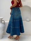 High-Waisted Denim Skirt  Style Ratio