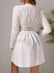 Chevron Crochet Lace Cover-Up  Style Ratio