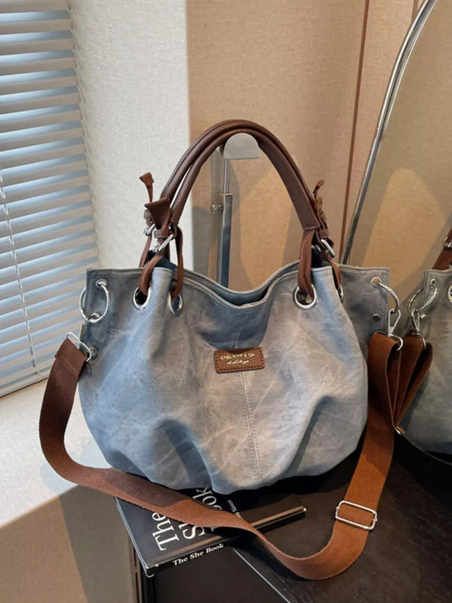 Vintage Adjustable Strap Crossbody Bag  Style Ratio