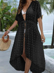 Swiss Dot Sheer Beach Cover Up  Style Ratio