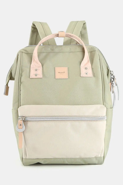 Himawari Water Resistant Canvas Backpack Bag with Side Pockets Trendsi