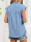 Gingham Button Down Short Sleeve Shirt  Style Ratio