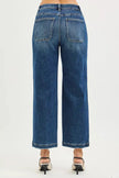 RISEN Slouchy Cropped Baggy Jeans with Front Patch Pocket  Style Ratio