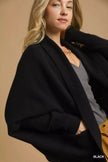 Umgee Open Front Cardigan with Front Pockets  Style Ratio