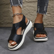 Cutout Platform Sandals  Style Ratio