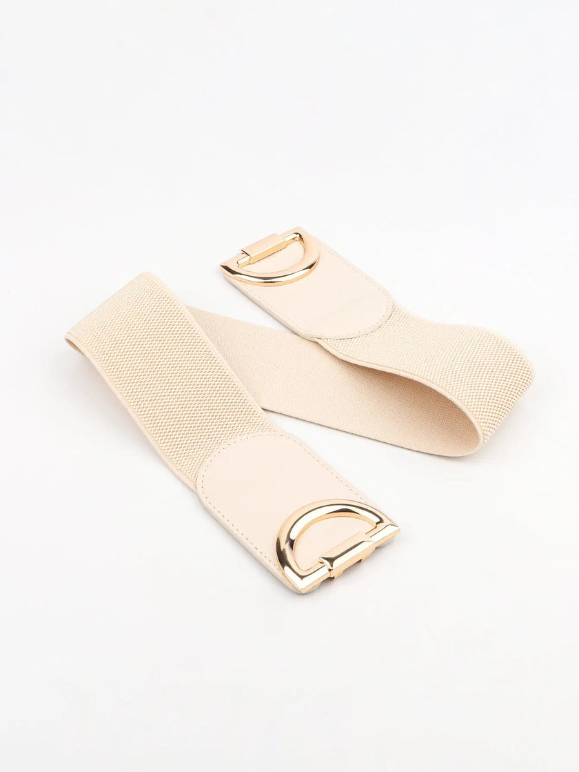 D Buckle Elastic Belt  Style Ratio