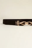 Alloy Buckle Elastic Belt  Style Ratio