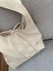 Leather Tied Shoulder Bag  Style Ratio