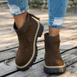 Round Toe Platform Boots  Style Ratio