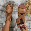 Open Toe Crisscross Sandals  Style Ratio