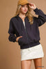 Umgee Zip-Up Fleece Hooded Jacket  Style Ratio