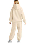 Full Size Kangaroo Pocket Hoodie and Joggers Set  Style Ratio