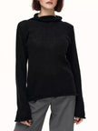Mock Neck Long Sleeve Sweater  Style Ratio