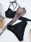 Halter Neck Two-Piece Bikini Set  Style Ratio