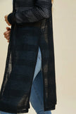Double Take Open Front Longline Cardigan  Style Ratio
