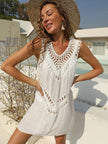 Crochet Detail Beach Cover Up  Style Ratio