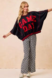 BiBi Gameday Theme Checkered Printed Pants  Style Ratio