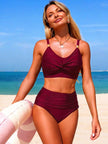 Twisted Front High-Waisted Bikini  Style Ratio