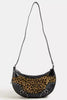 Fame Leopard Print Half Moon Shoulder Bag  Style Ratio
