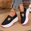 Round Toe Platform Slip-Ons  Style Ratio