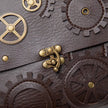 Steampunk Gear Decorated Crossbody Bag  Style Ratio