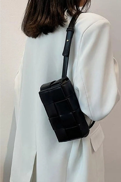 Zenana Woven Crossbody Bag Trendsi