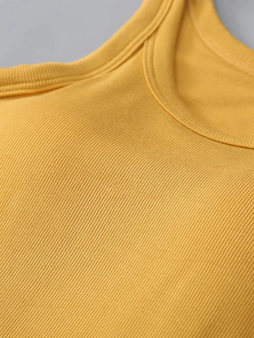 Round Neck Tank with Bra  Style Ratio