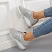 Lace Up Wedge Sneakers  Style Ratio