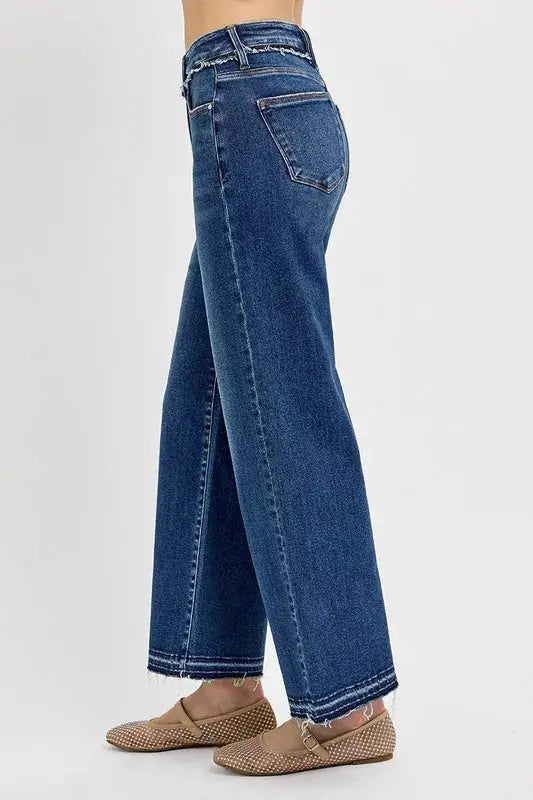 RISEN Full Size Tummy Control Bootcut Jeans  Style Ratio