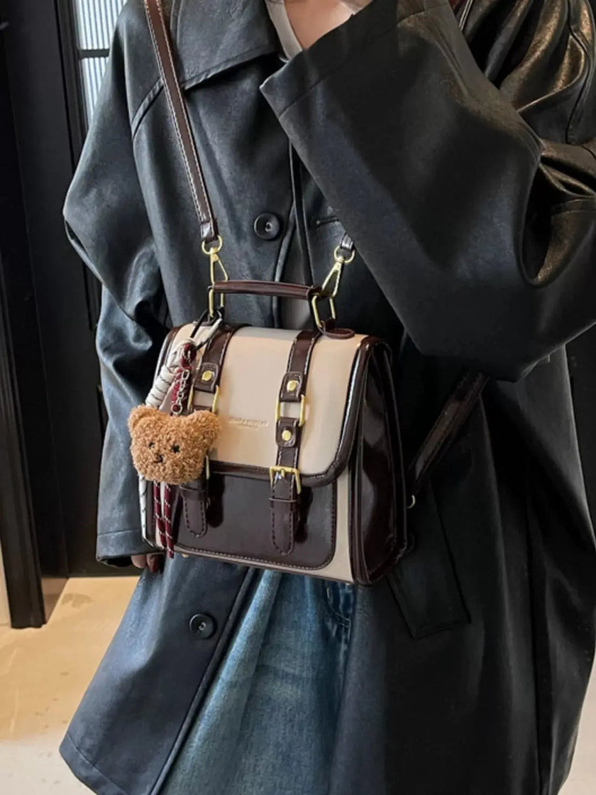 Buckle Flap Backpack Bag  Style Ratio