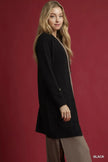 Umgee Button-Down Longline Sweater Cardigan with Front Pockets  Style Ratio