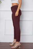 Basic Bae Stretchy Stitch Pants  Style Ratio